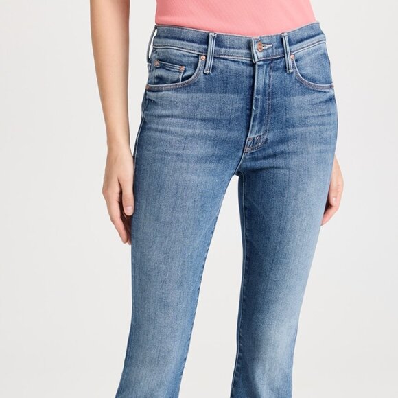 Mother weekender fray Blue Jeans - Picture 1 of 12